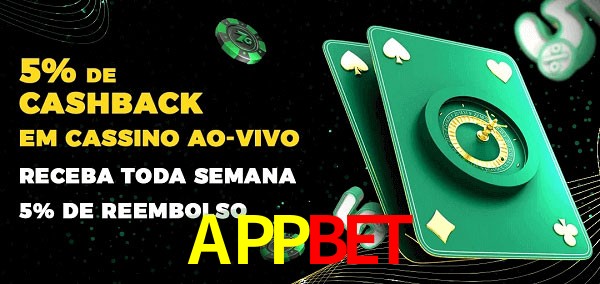 Promoções do cassino ao Vivo APPbet
